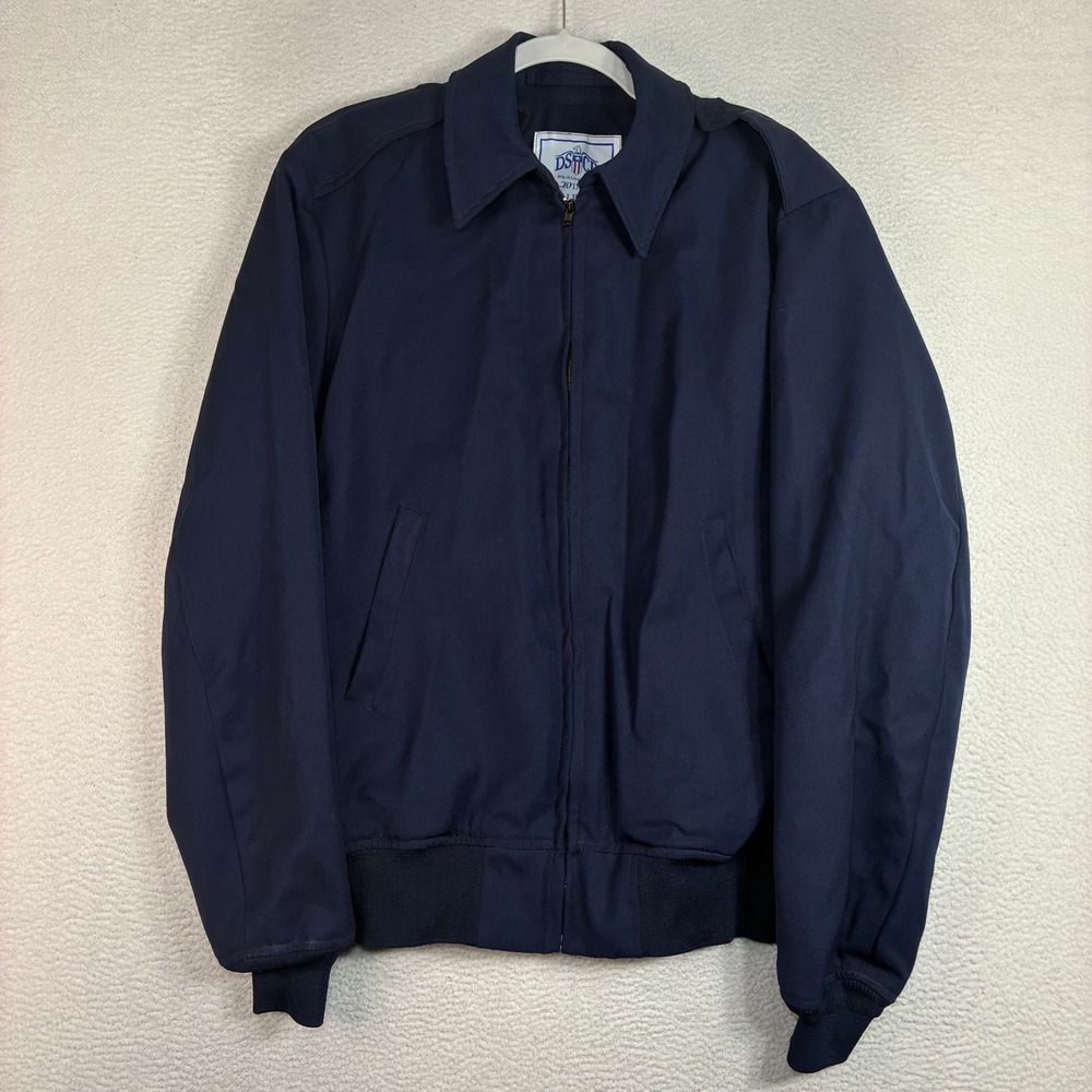 DSCP Wings Collection Jacket Men 40L Blue Wool Lightweight Bomber Military 90s